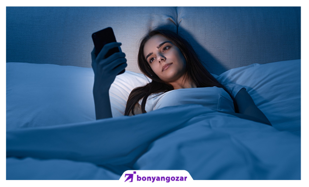 یکی از دلایل بی خوابی استفاده بیش از حد از دستگاه های الکترونیکی-بنیانگذار